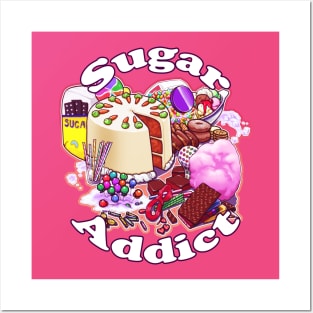 Sugar Addict Posters and Art
